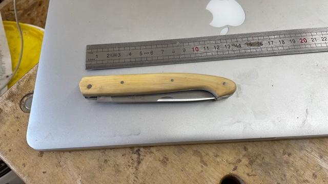 Couteau en kit Pyrene 11cm