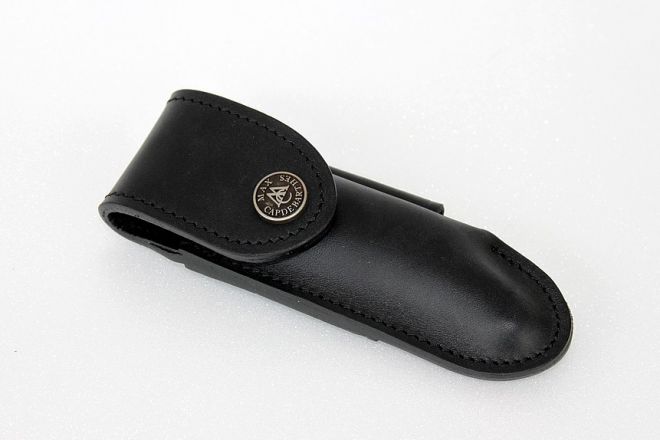 Etui couteau Tradition 11cm cuir noir