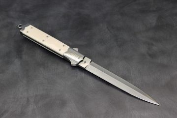 Couteau de collection petite Dague ivoire acier RWL34