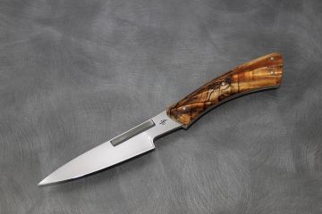 Couteau de cuisine office éplucheur deux en un acier 12c27