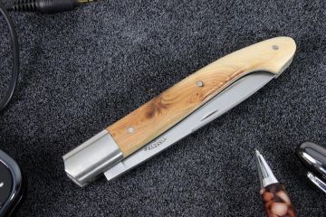Couteau de poche Pyrène 11 cm lame 12c27 manche cade