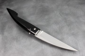 Couteau pliant Cabos corne noire lame acier inox RWL34
