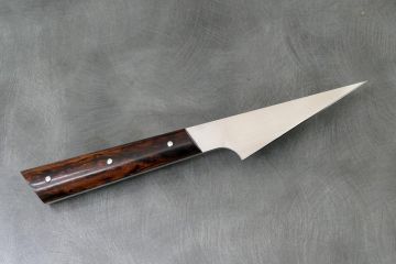 Couteau à fromage manche bois de fer d\'Arizona acier inox 12c27