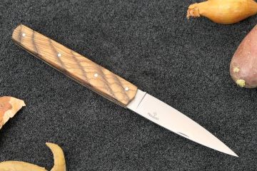 Couteau pliant Espadon 10,5cm lame 14c28 manche frêne stabilisé