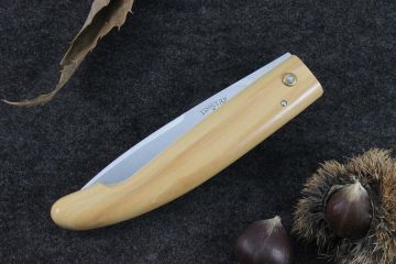 Couteau de Berger des Pyrénées lame acier 12c27 manche buis