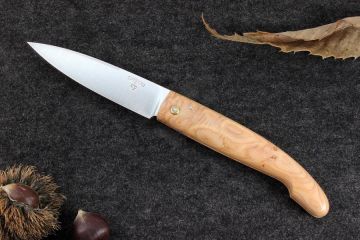 Couteau capucin traditionnel Berger acier carbone manche genévrier
