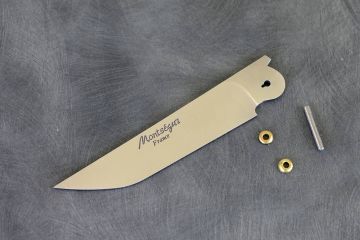 Lame de couteau capucin Montségur acier inox 12C27