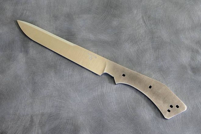 Lame de couteau fixe type dague acier inox MOX27co