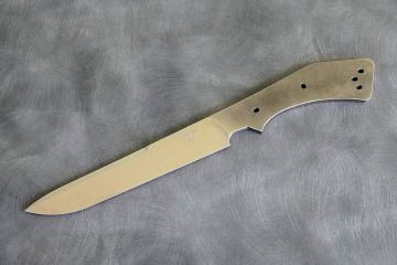 Lame de couteau fixe type dague acier inox MOX27co
