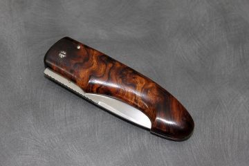 Couteau pliant Petit-gros, le couteau rigolo manche bois de fer d\'Arizona