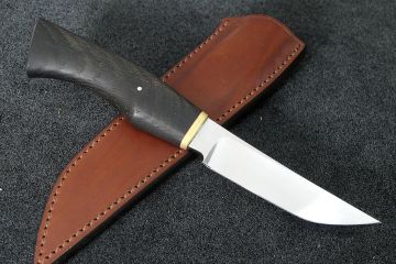 Couteau poignard manche morta lame acier RWL34