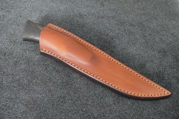 Couteau poignard manche morta lame acier RWL34