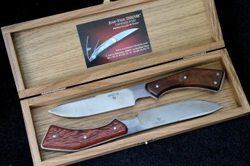 Couteau de table champêtre acier mox27co saint-martin-rouge
