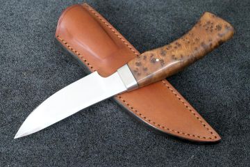 Couteau de chasse Skinner loupe de thuya acier inox RWL34