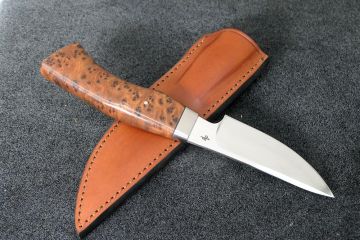 Couteau de chasse Skinner loupe de thuya acier inox RWL34