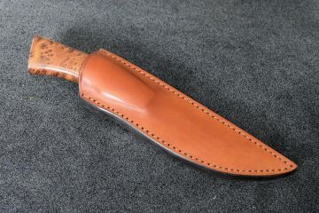 Couteau de chasse Skinner loupe de thuya acier inox RWL34