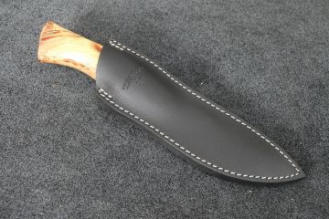 Couteau chasse Drop-point pommier stabilisé acier inox RWL34