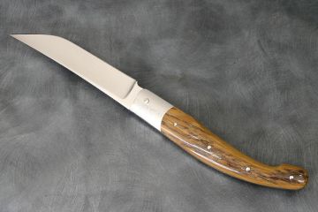 Couteau pliant Baroudeur 14cm ivoire de mammouth acier inox RWL34