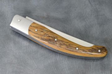 Couteau pliant Baroudeur 14cm ivoire de mammouth acier inox RWL34