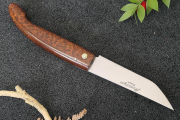 Couteau de poche traditionnel Montségur amourette acier carbone xc75