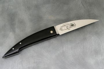1 Marquage laser personnalisé sur couteau Chronopost